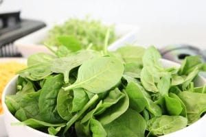 leafy vegetables